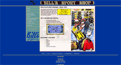 Desktop Screenshot of billsrentals.com