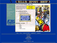 Tablet Screenshot of billsrentals.com